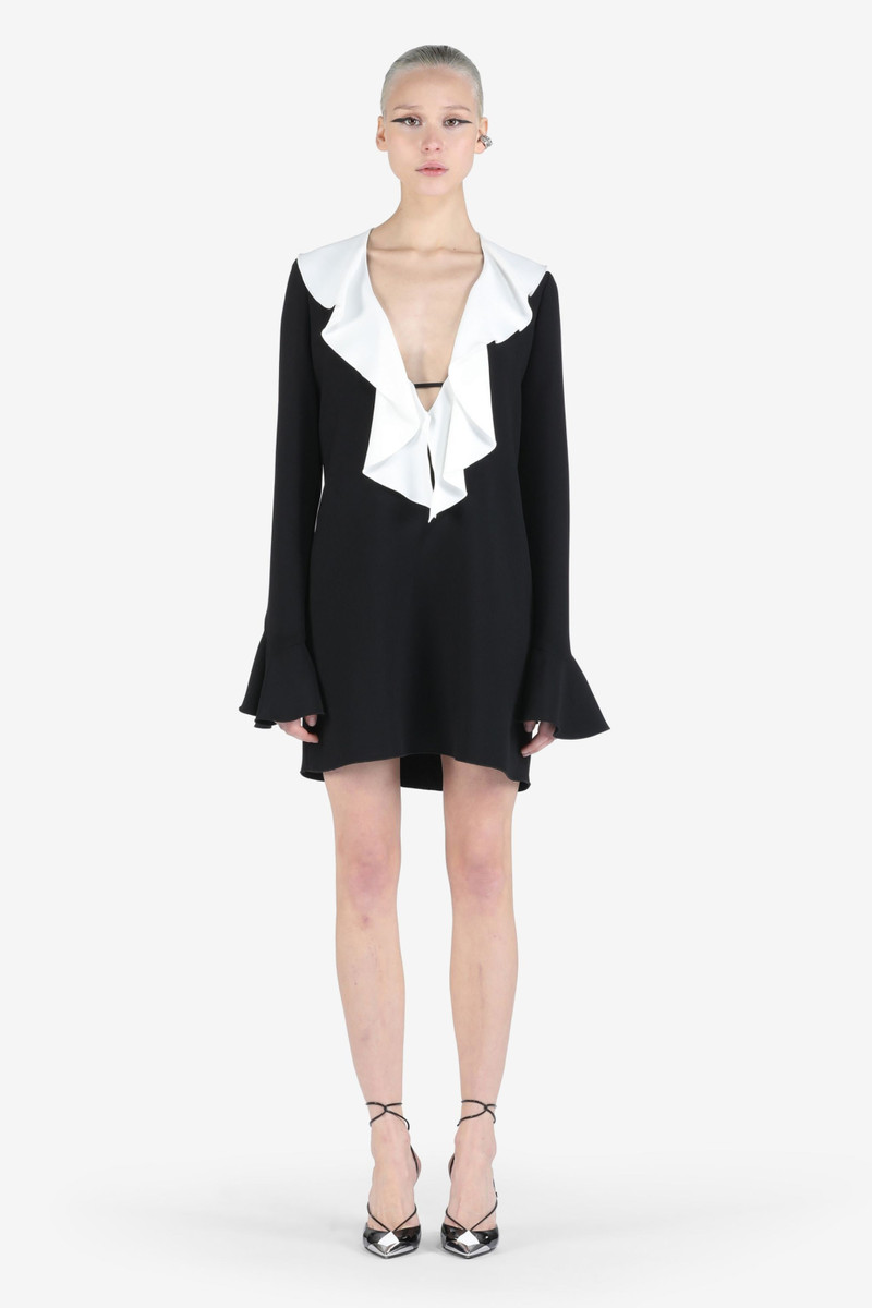 RUFFLED MINI DRESS 1