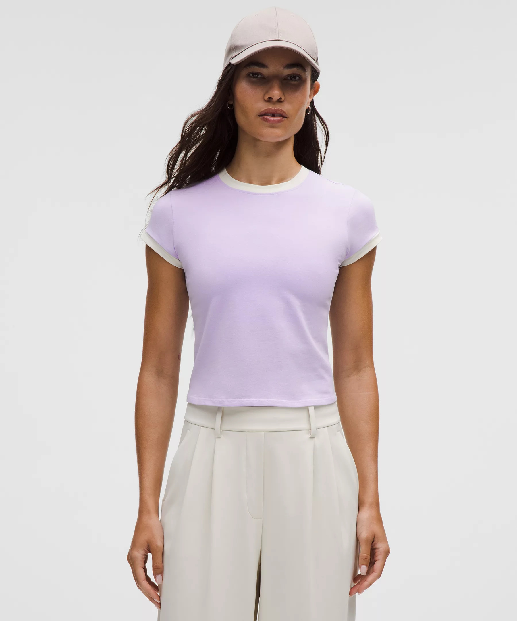 Organic Cotton Ringer Baby Tee - 1