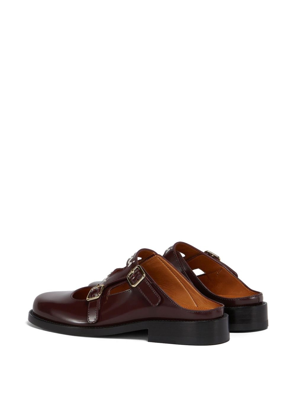 leather mules - 3