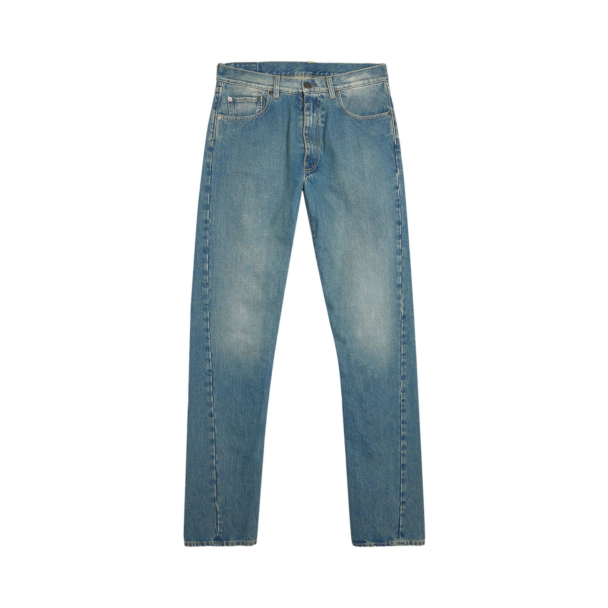 Maison Margiela 5 Pocket Denim 'Medium Blue' - 1