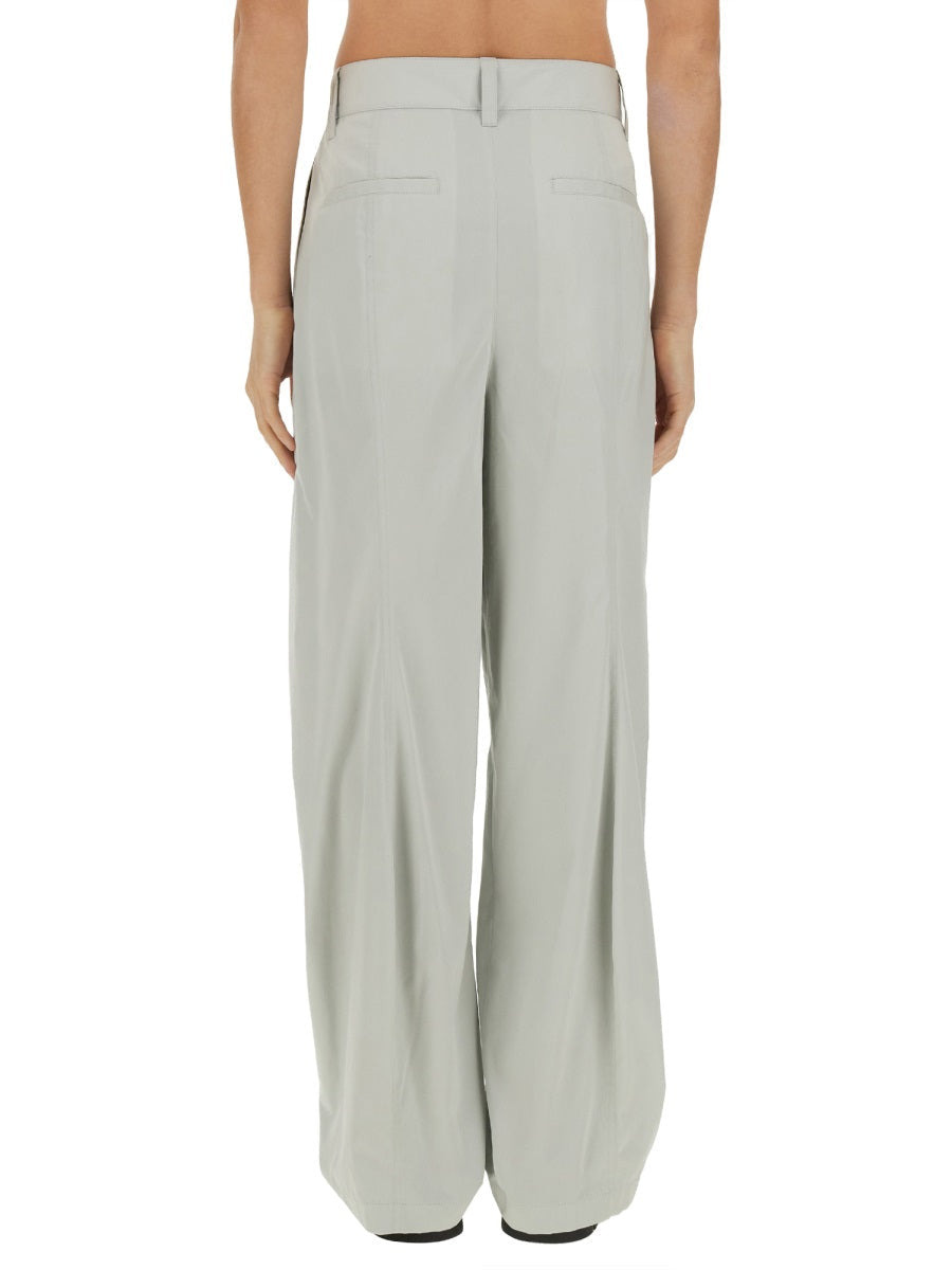 Bottega Veneta Men Silk And Cotton Pants - 2