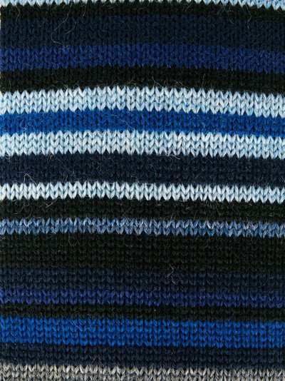 Paul Smith knitted stripe tie outlook