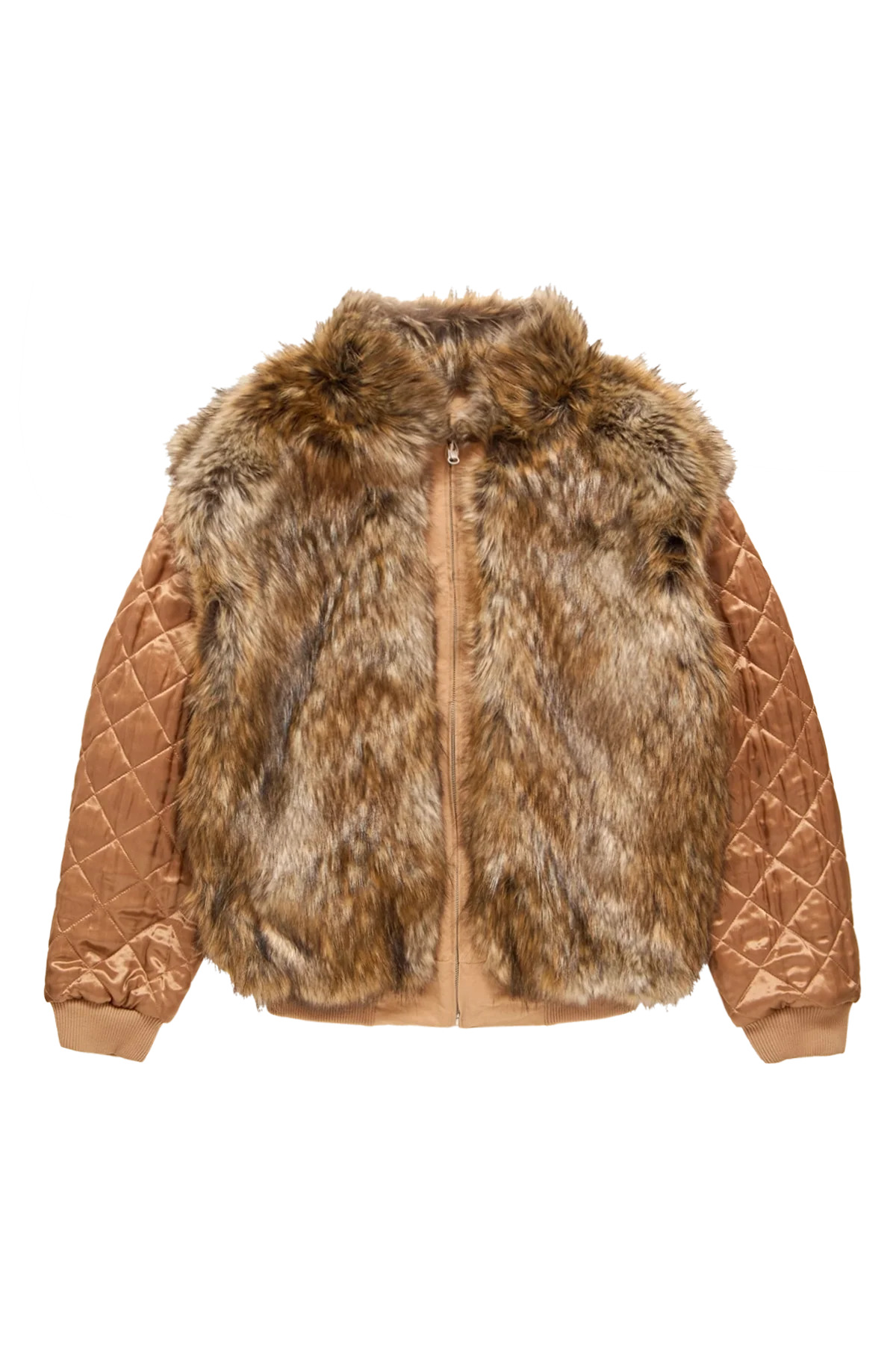 MM6 Reversible Cotton Canvas Jacket Ocre - 2