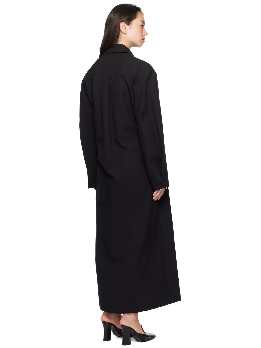 Black Mor Midi Dress - 3
