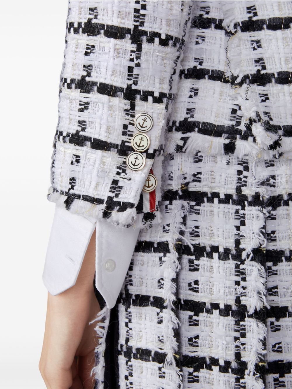 checked blazer - 6