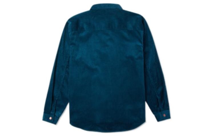Converse Corduroy Button Shirt 'Blue' 10024006-A02 - 2