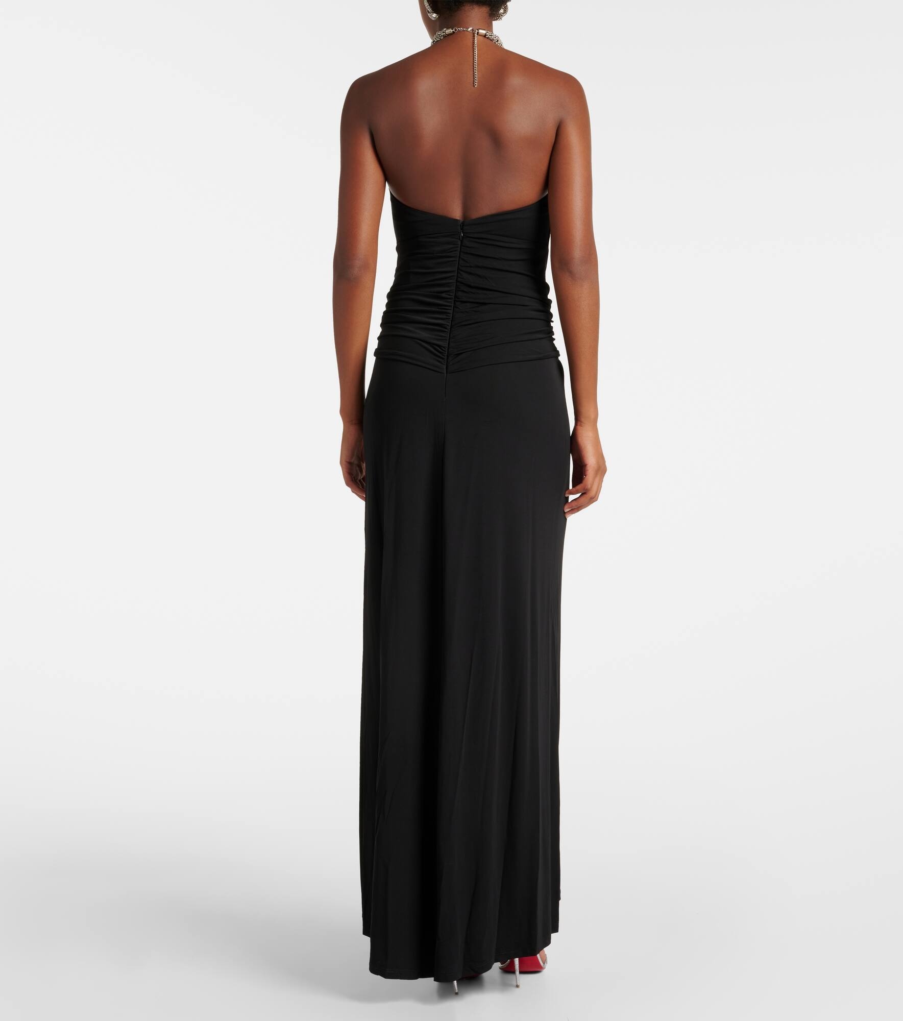 Halterneck gown - 3