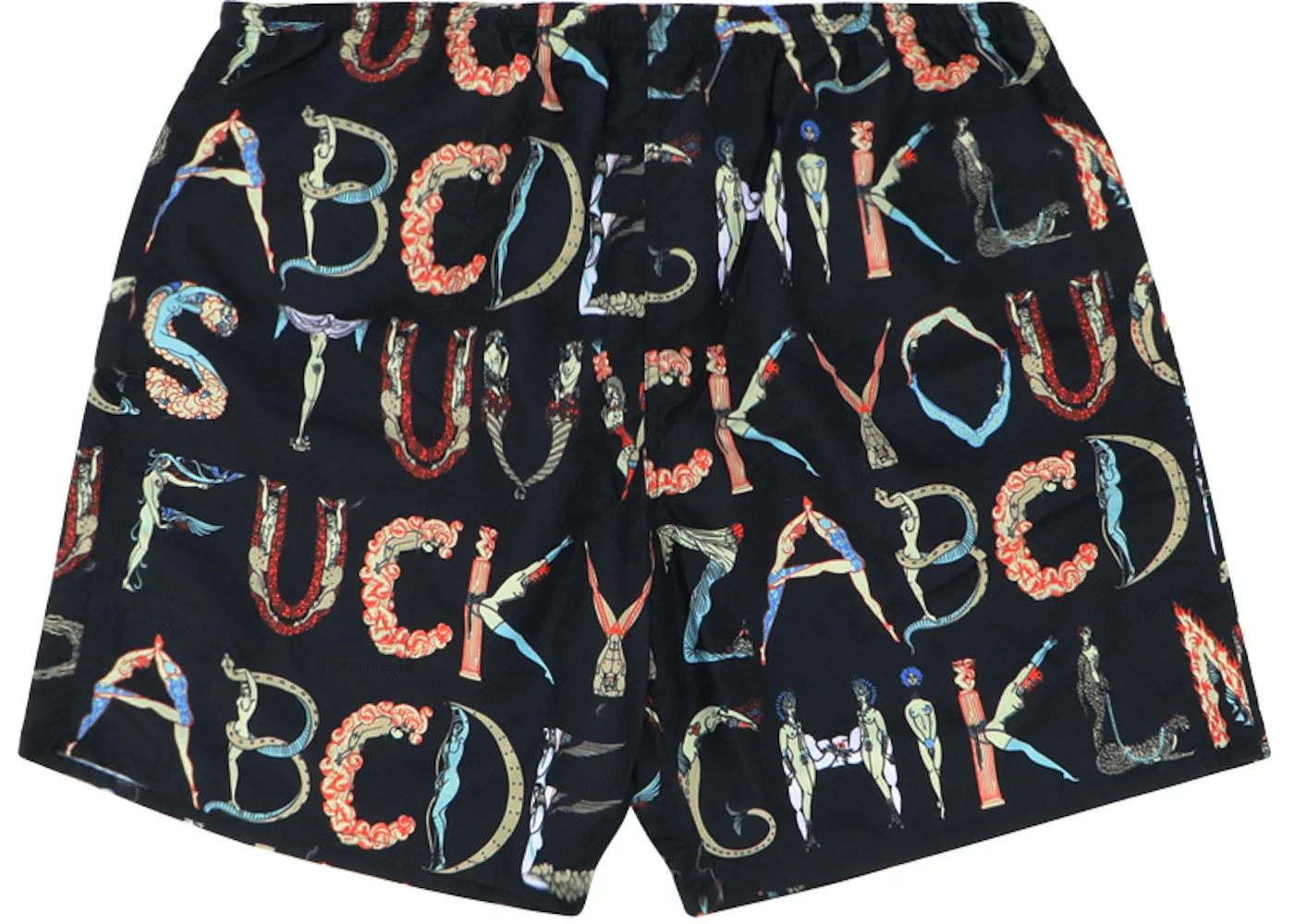 Supreme Alphabet Water Short Black - 1