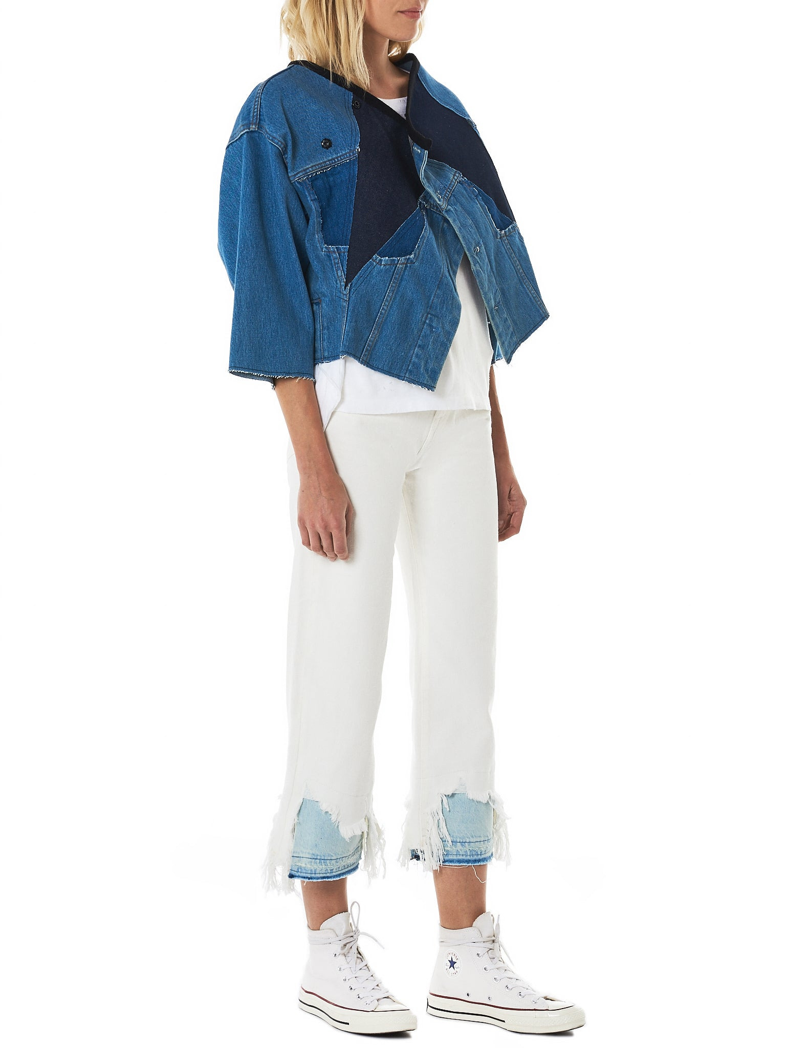 Raw Trim Flutter Tee - 7
