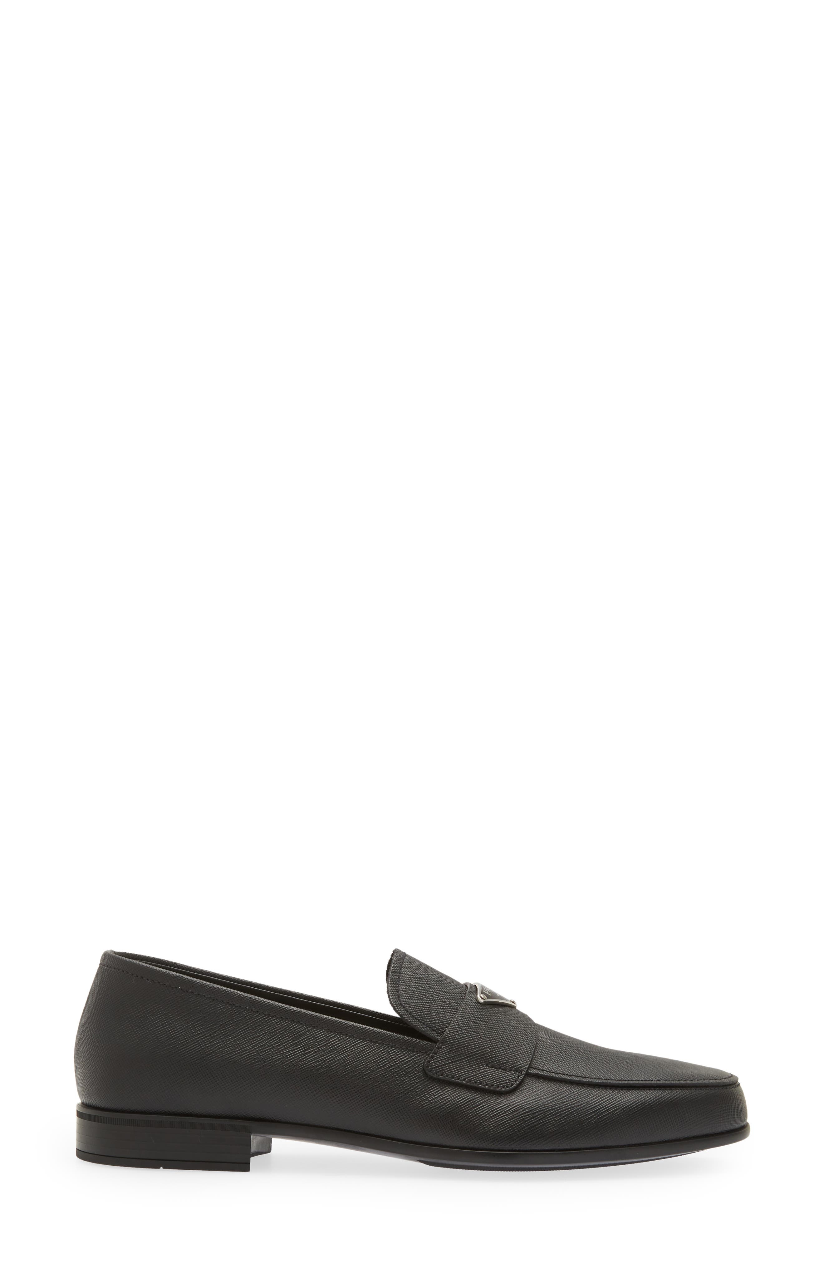 Saffiano Leather Loafer - 3