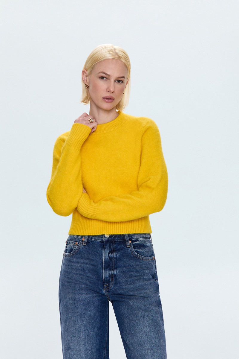SARA SWEATER - CITRON 6