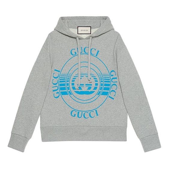 Gucci MENS Record Print Oversize Grey 475374-XJCSO-1060 - 1