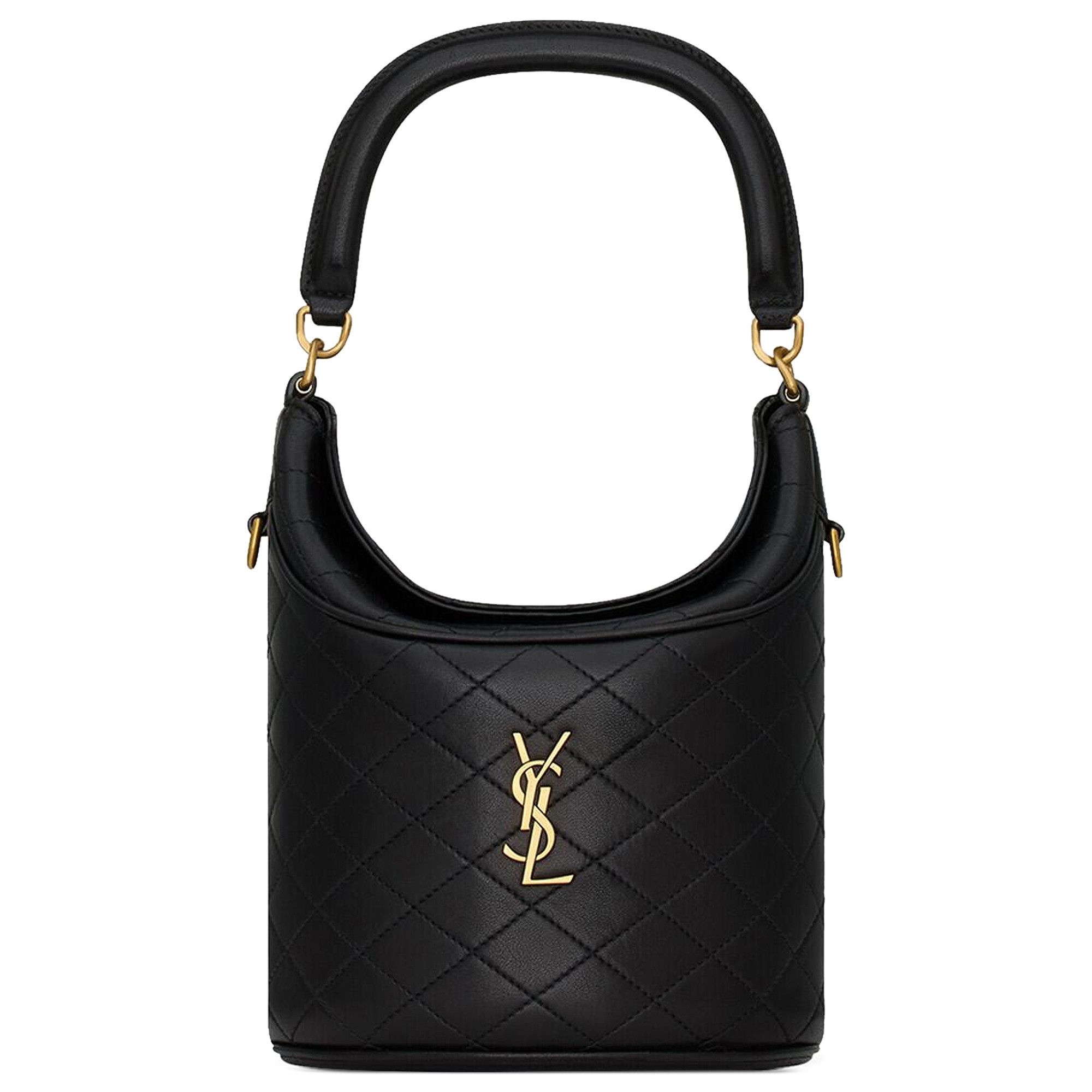 Saint Laurent Gaby Bucket Bag 'Noir' - 3