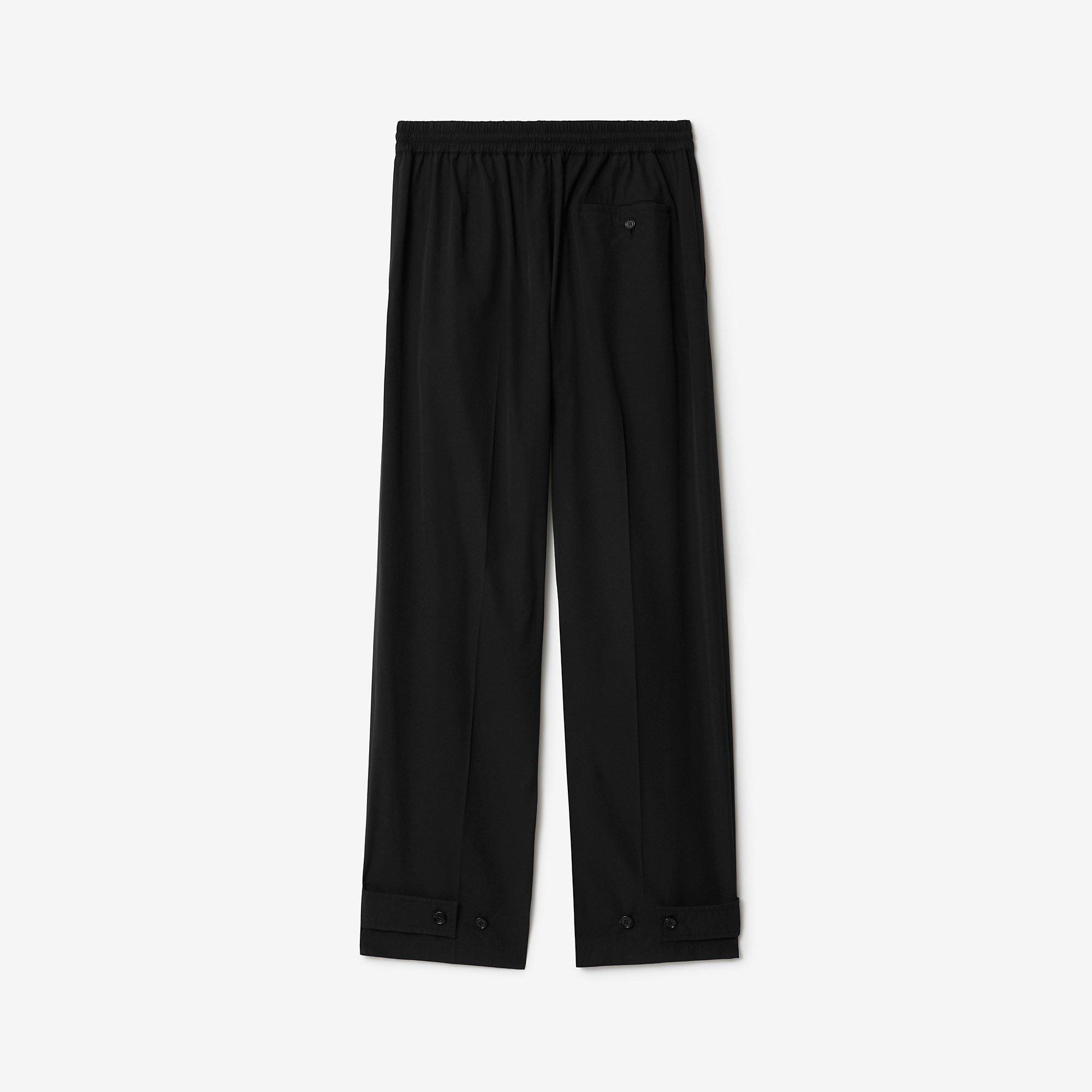 Cotton Blend Tailored Trousers - 5