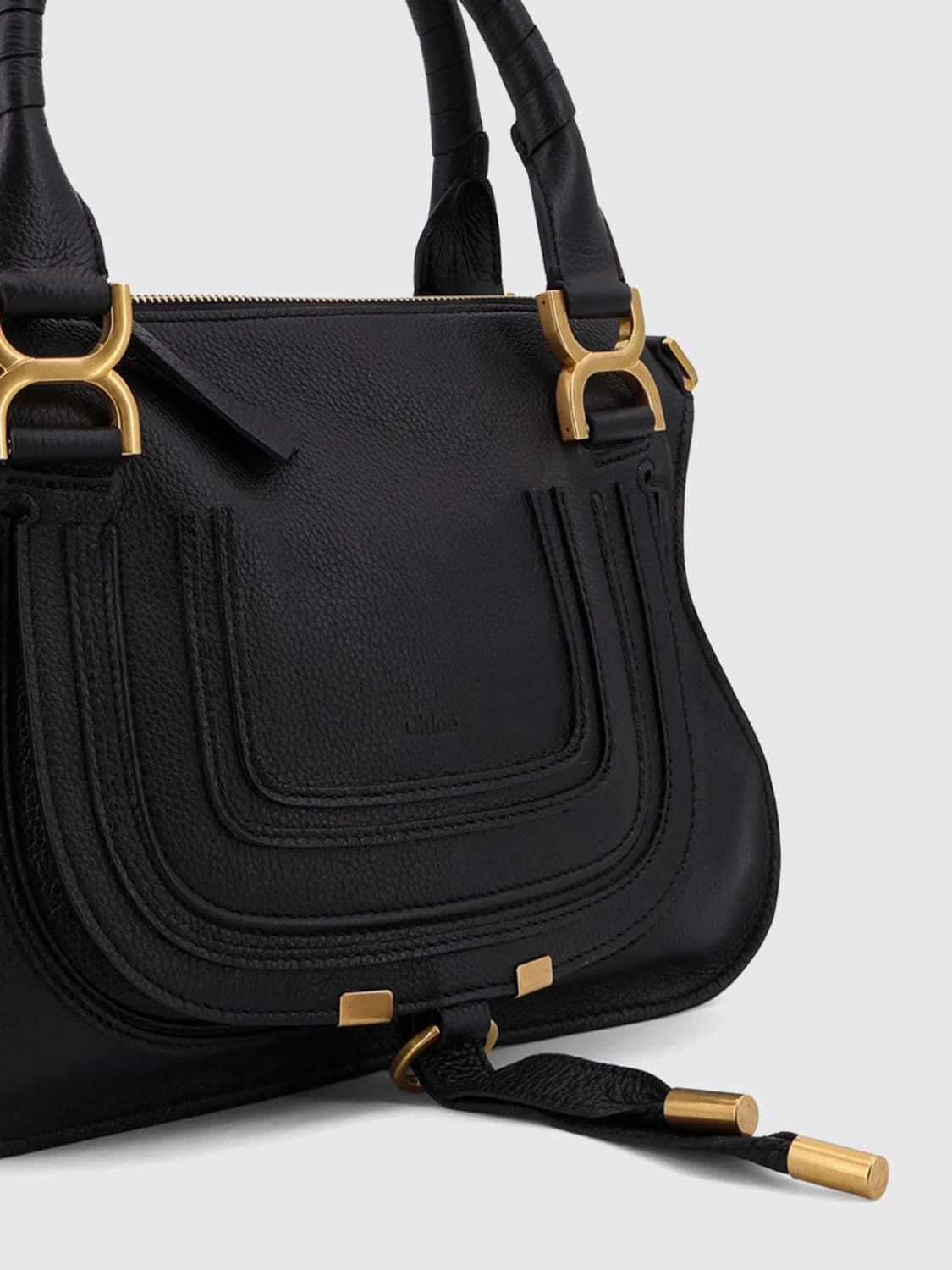 Chloé Marciè grained leather bag - 3