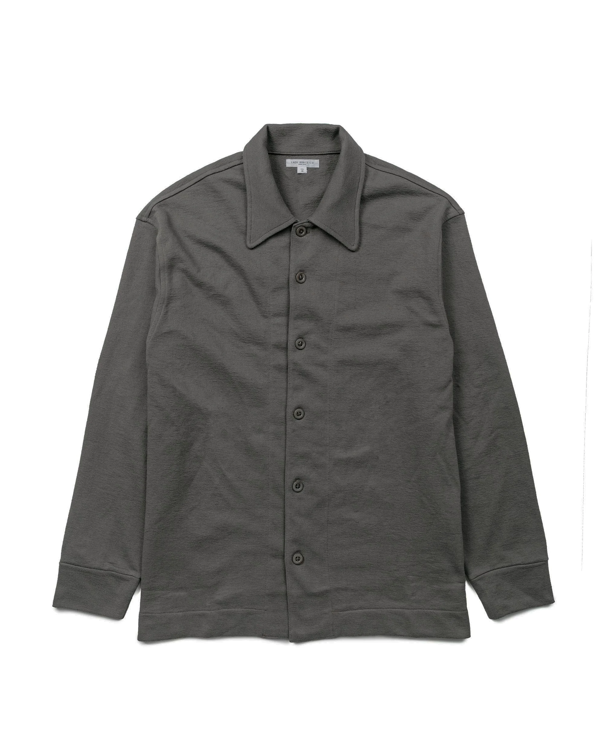 Francisco Button Down Solid Grey - 1