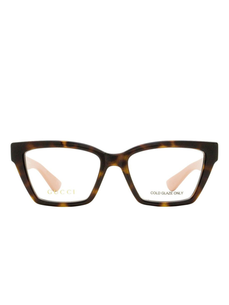 squared-frame glasses 1