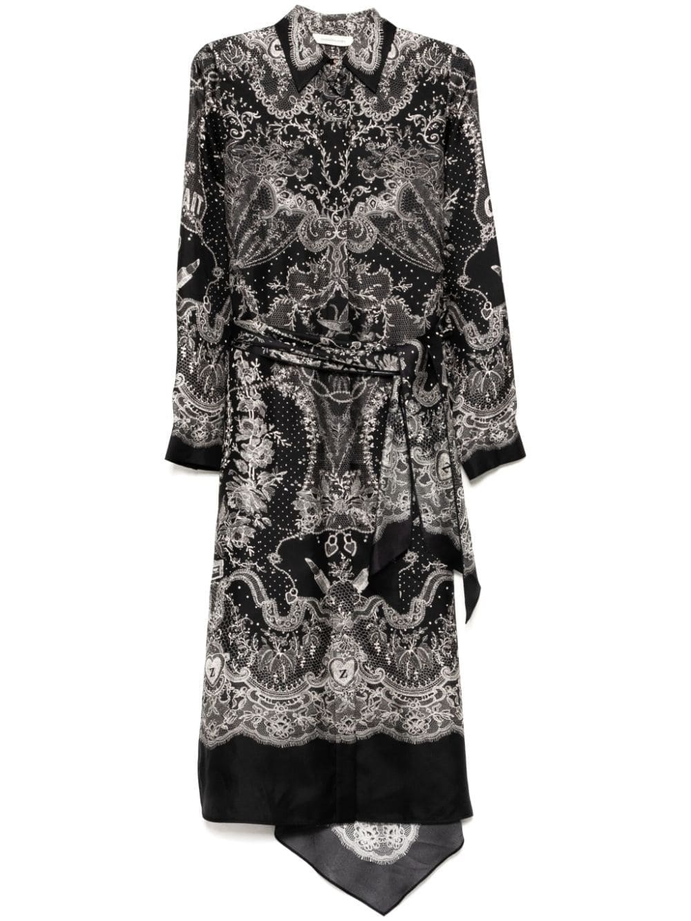 Crush Shirt Midi Dress - 1