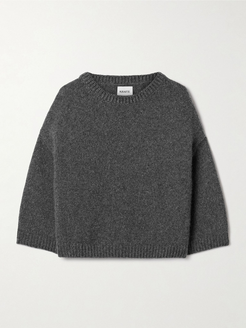 Sabina cashmere sweater Dark gray - 1