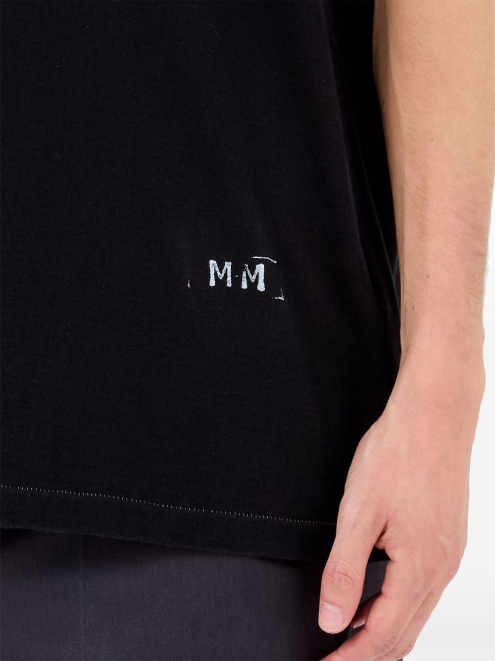 logo-print polo shirt - 7