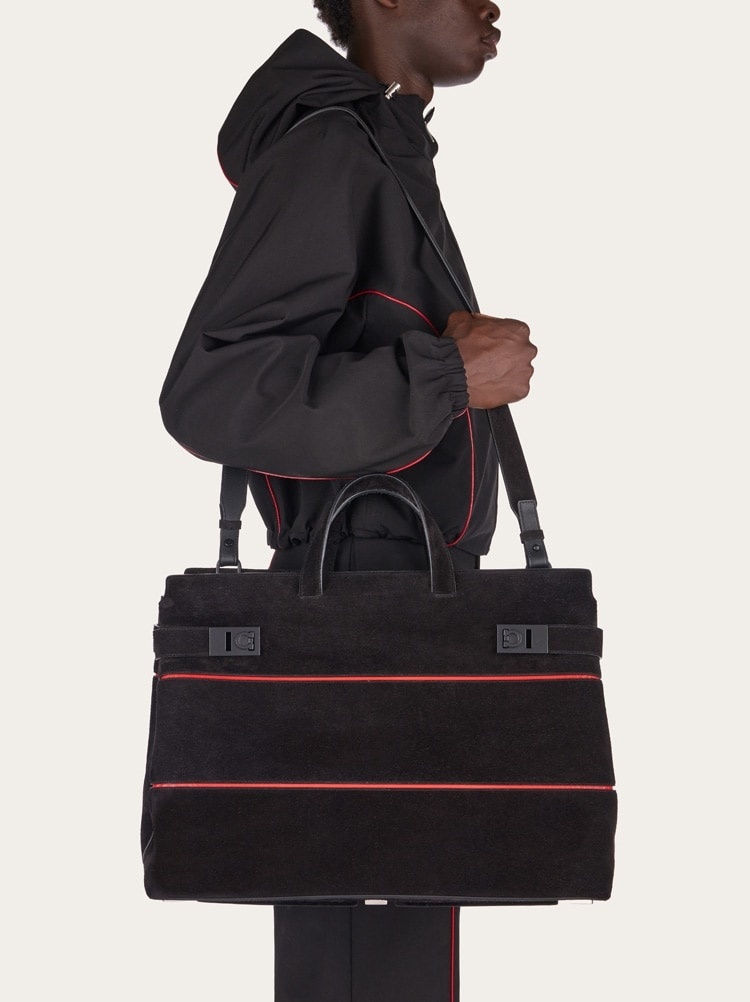 TOTE BAG WITH INLAY - 3
