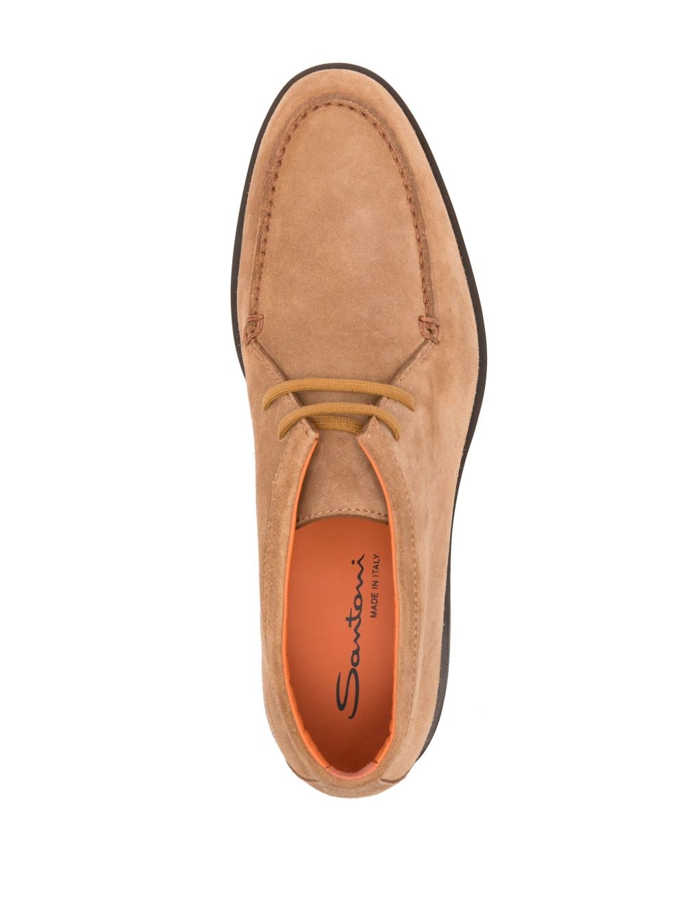 suede derby shoes - 4