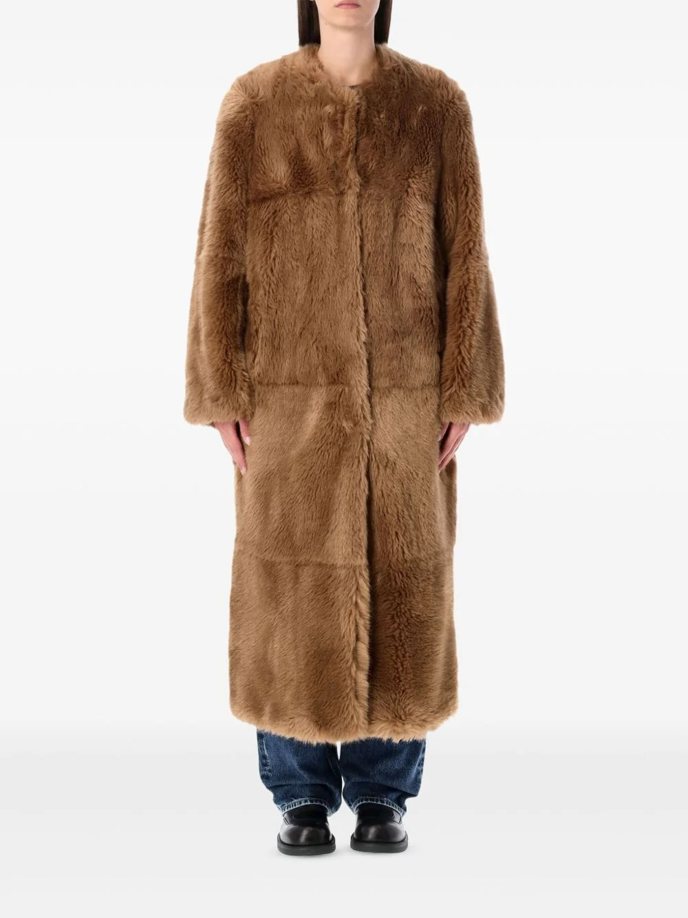 Hilma single-breasted coat - 1