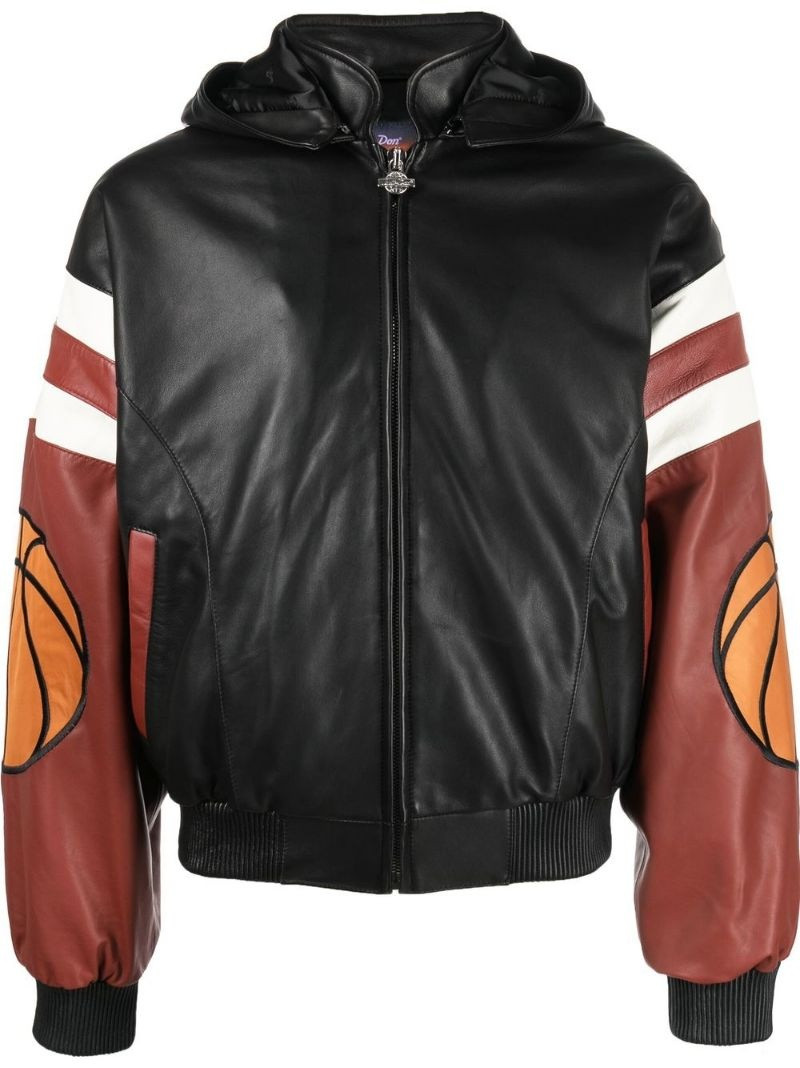 New York basketball leather jacket 1