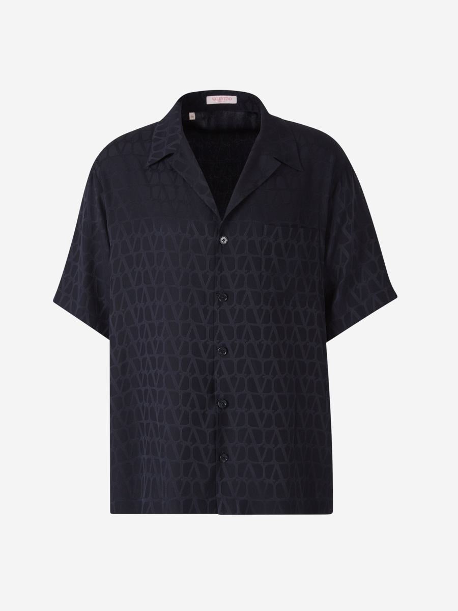 Valentino Garavani Logo Jacquard Shirt - 1