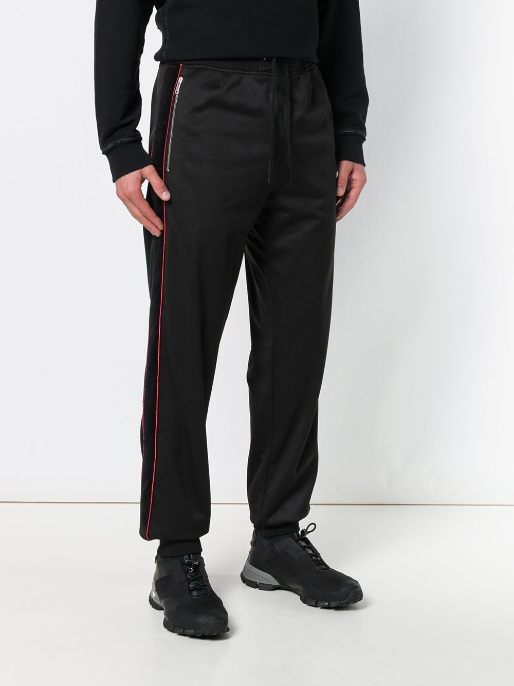 drawstring track trousers - 3