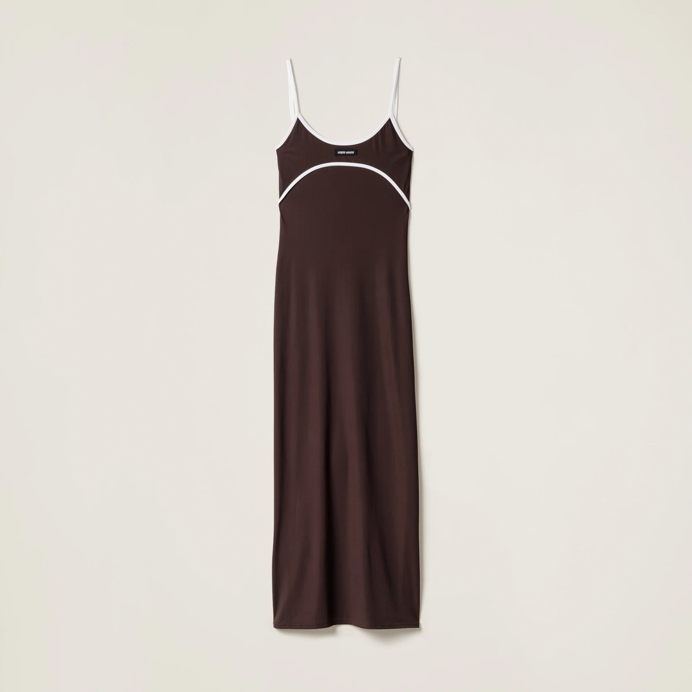 Stretch jersey midi-dress - 1
