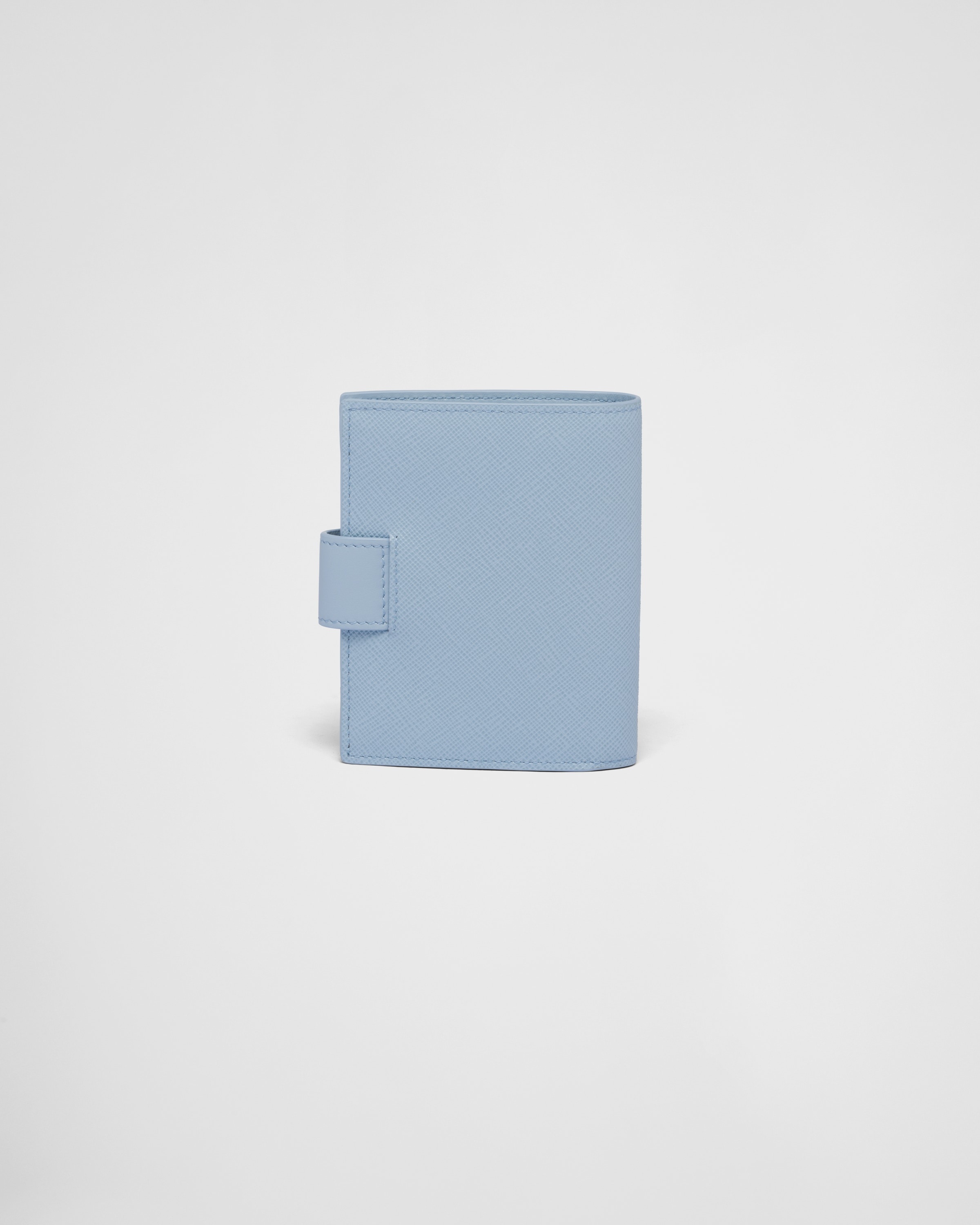 Small Saffiano and smooth leather wallet 3