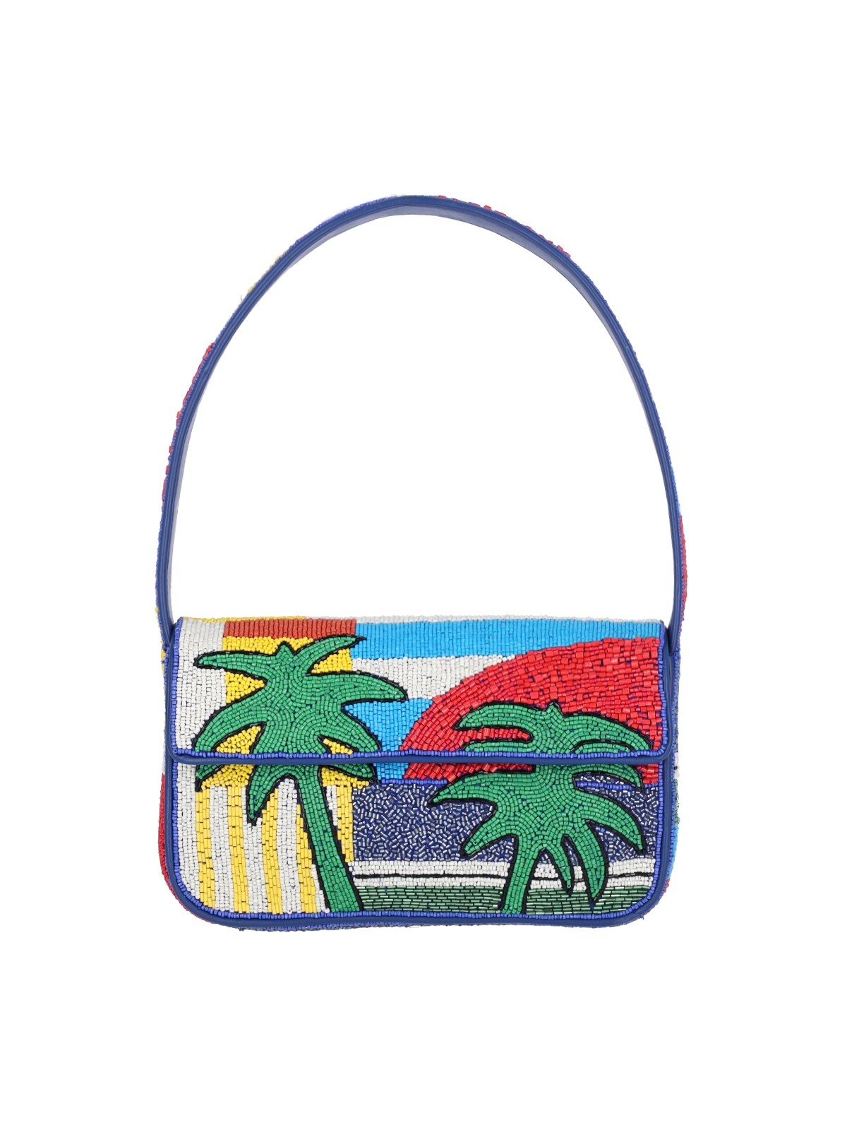 'TOMMY PALMS' BEADS SHOULDER BAG - 1