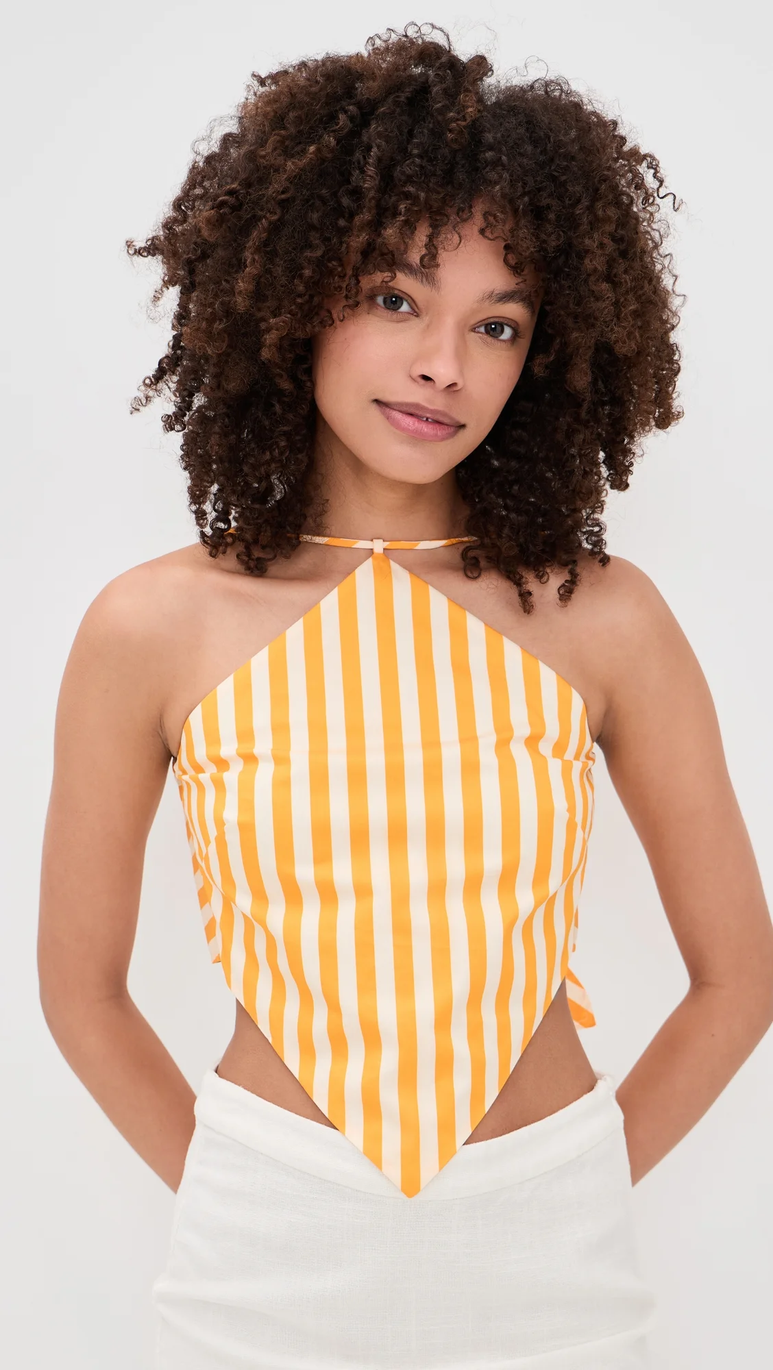 Kit Poplin Tie Top - 1