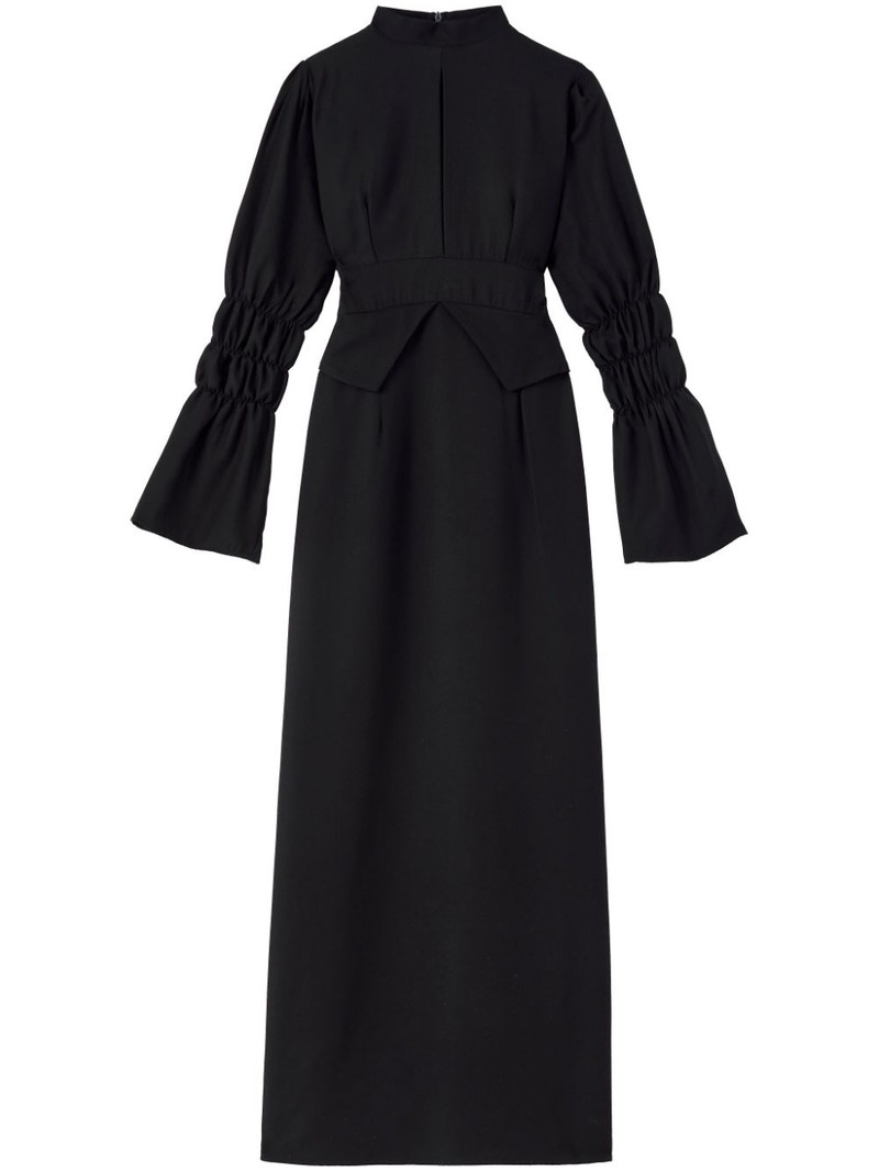 Keith ruched-sleeve dress 1