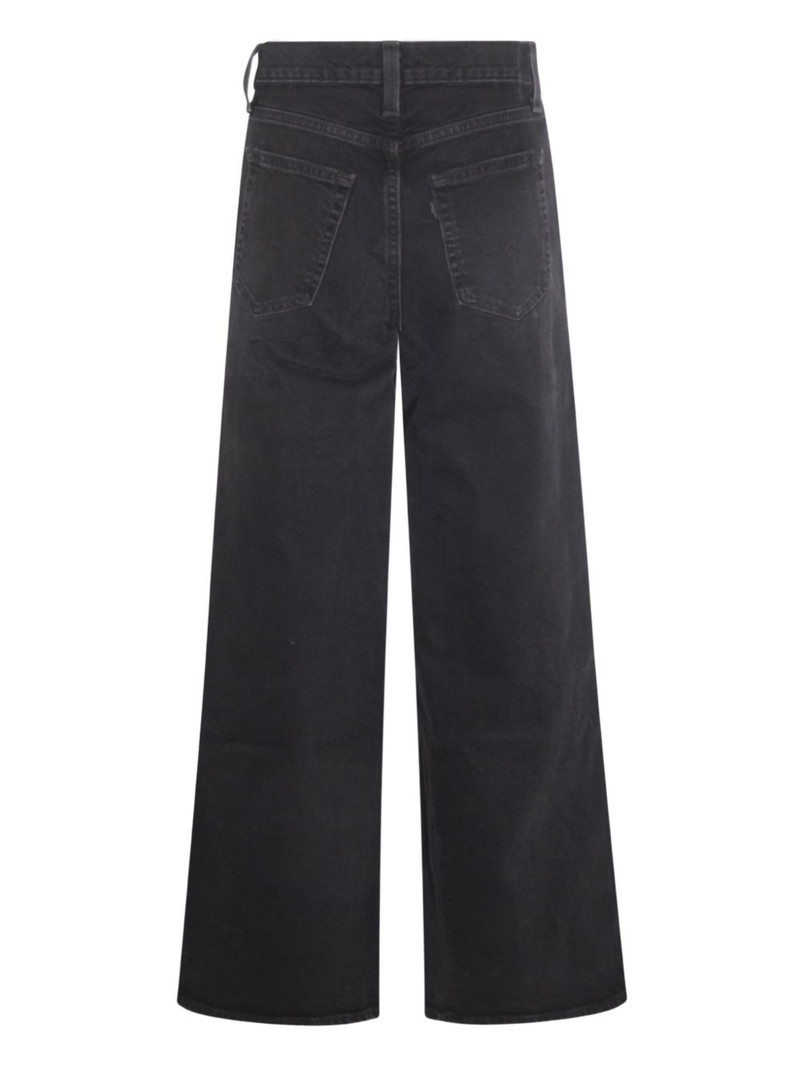 Levi's belt-loops wide-leg jeans outlook