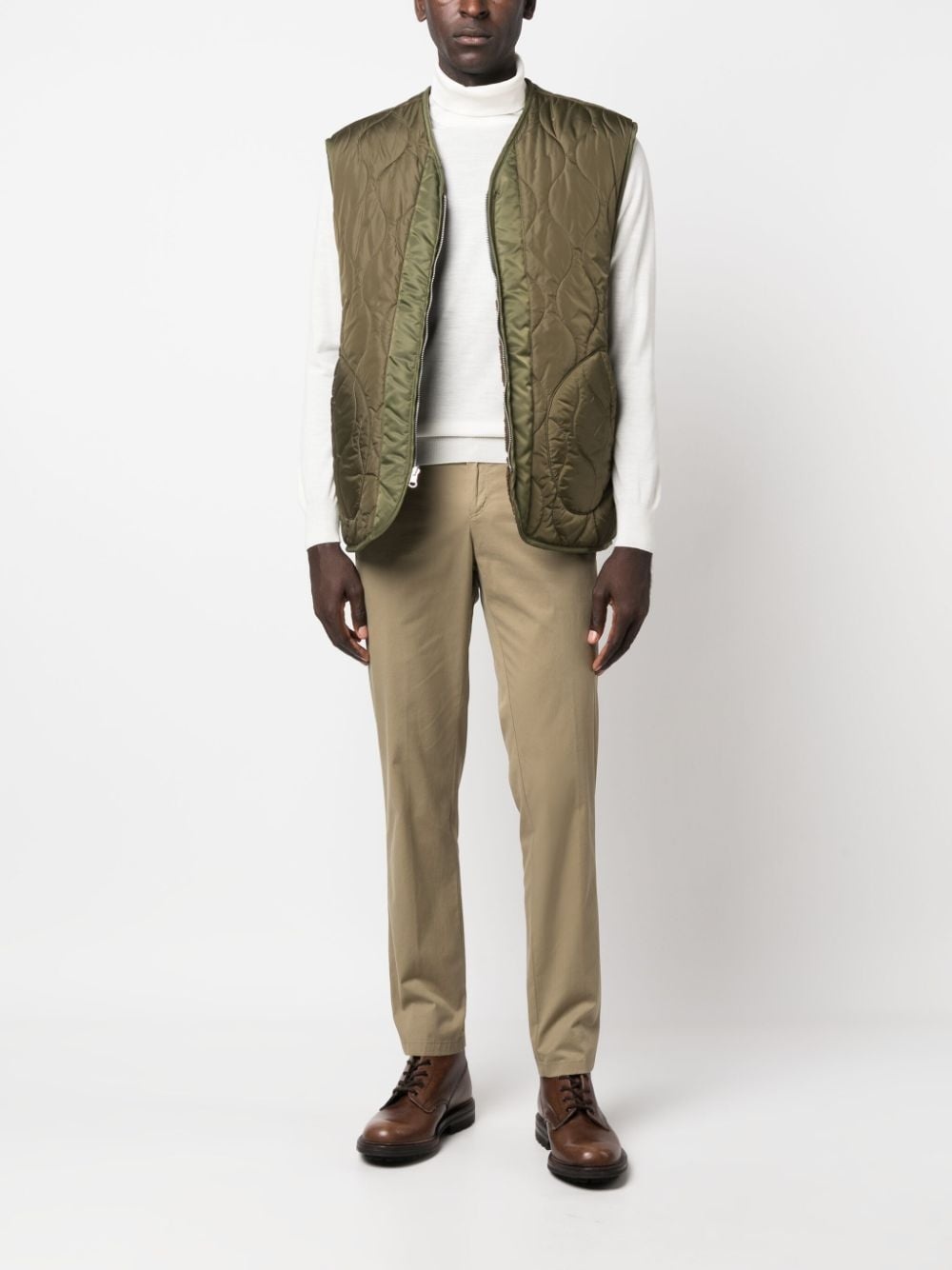 roll-neck wool jumper - 2