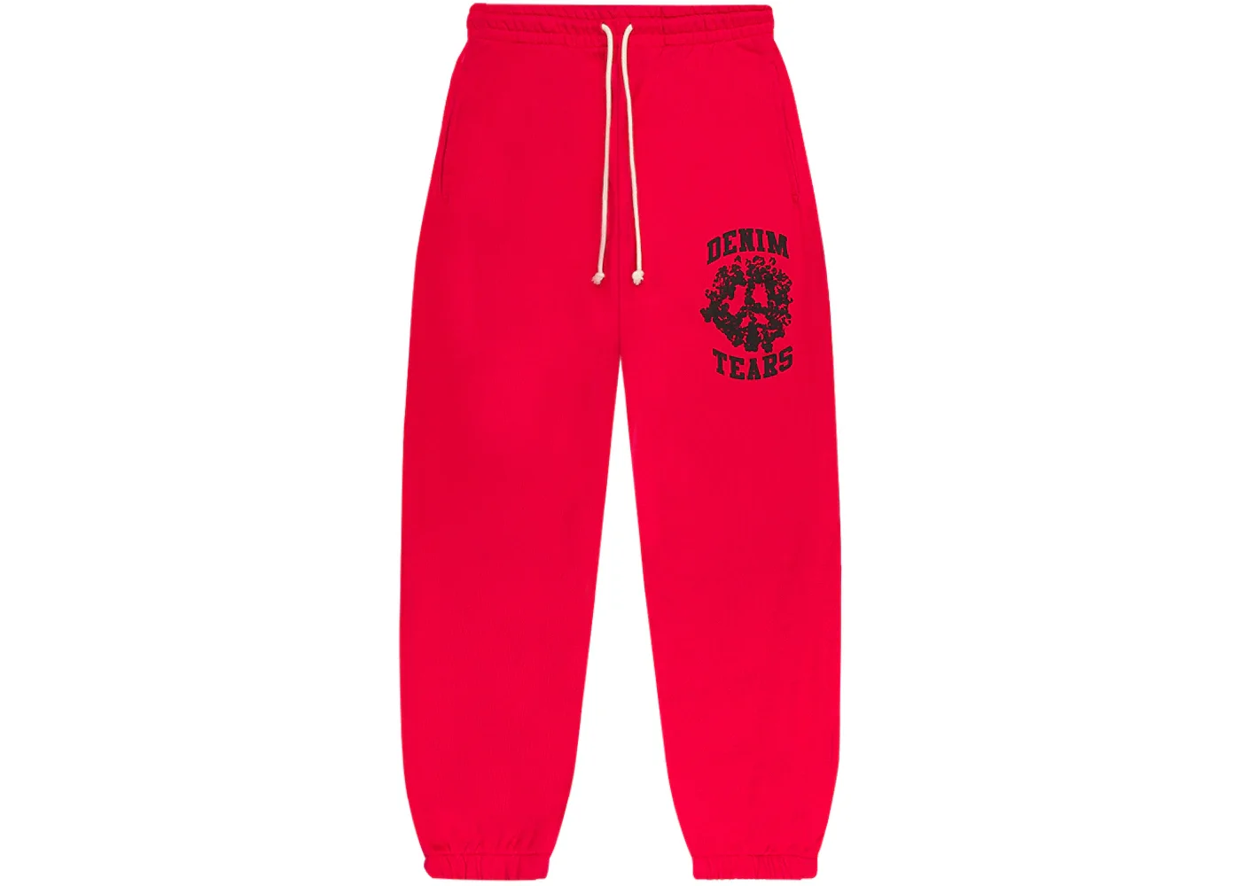 Denim Tears Denim University Sweatpants (SS24) Red - 1