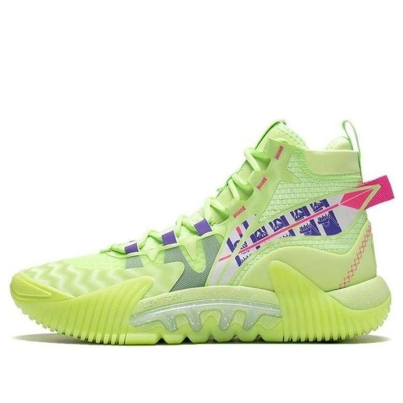 Li-Ning BadFive 2 High 'Neon Green' ABFR001-10 - 1