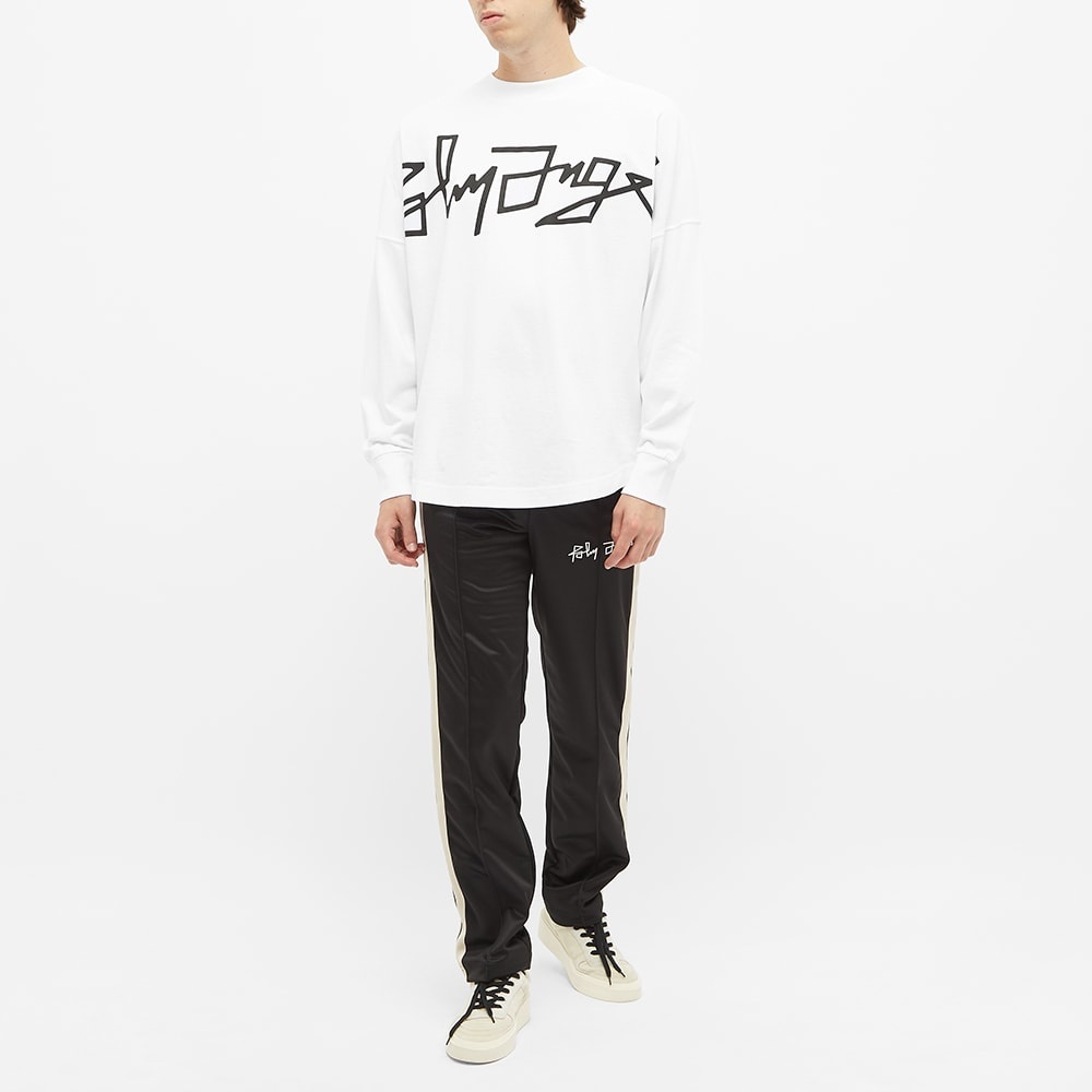 Palm Angels New Logo Long Sleeve Tee - 5