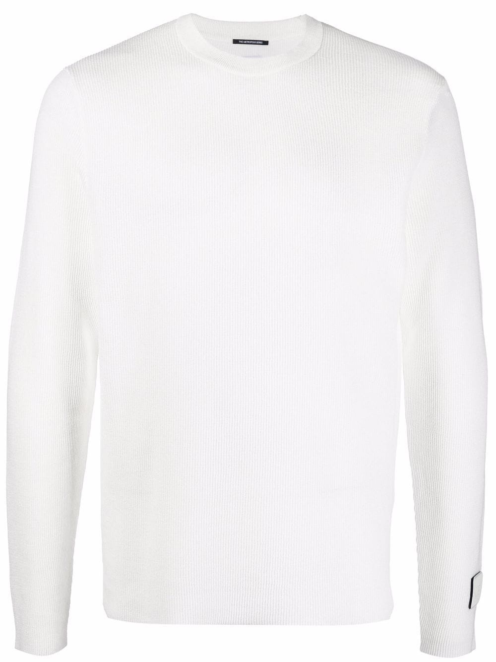 crew-neck long-sleeve sweatshirt - 1