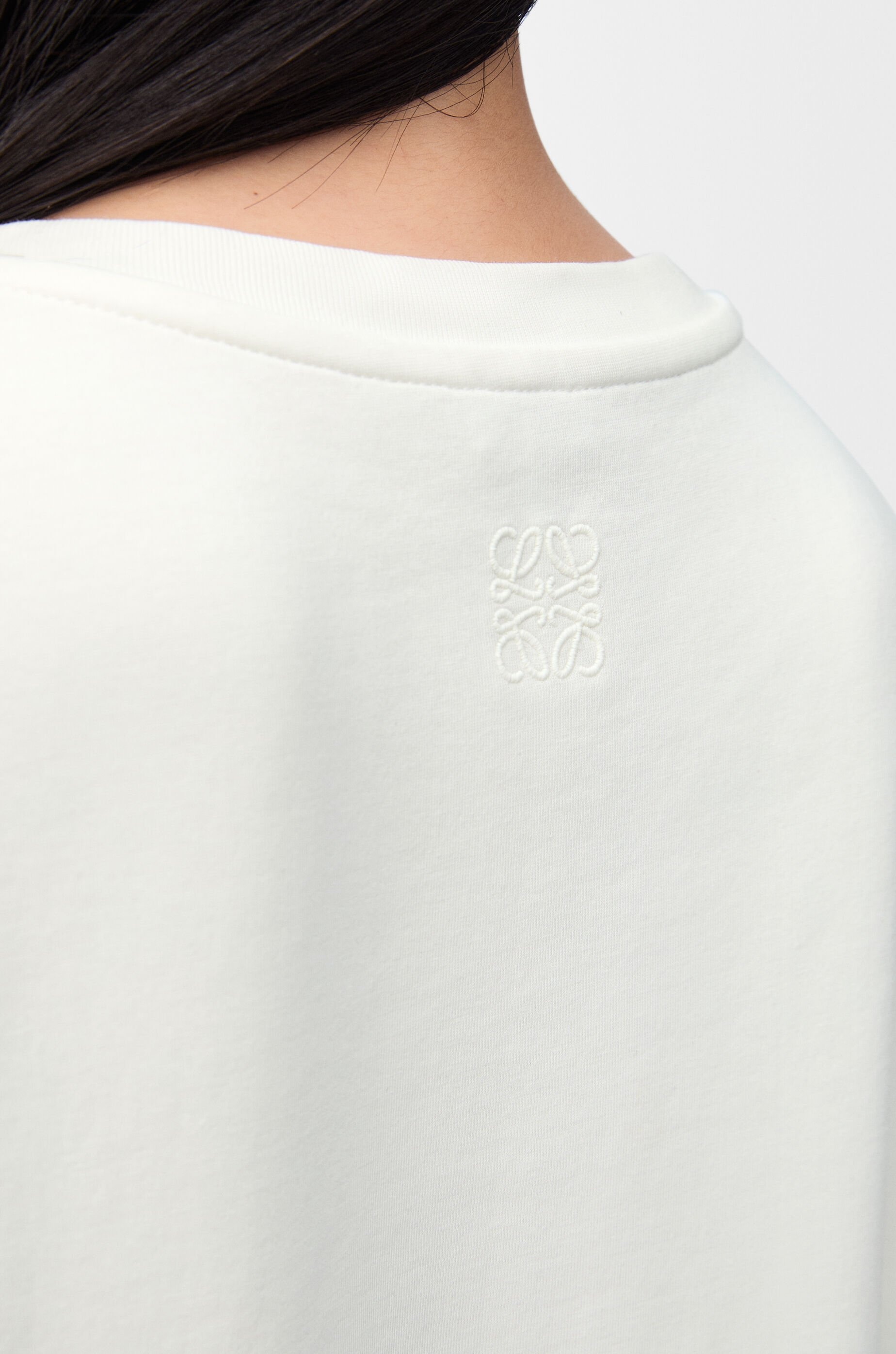 Relaxed fit t-shirt in cotton blend - 5