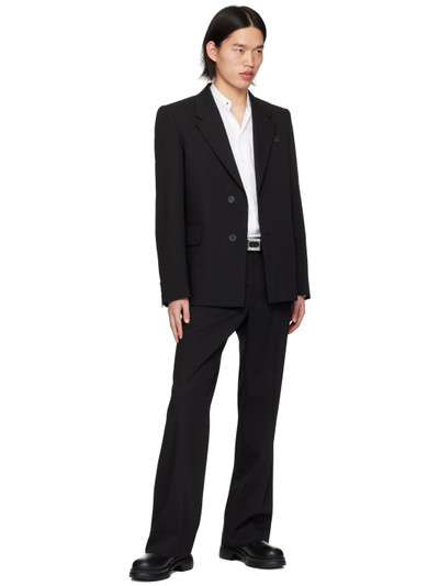 Wooyoungmi Black Two-Button Blazer outlook