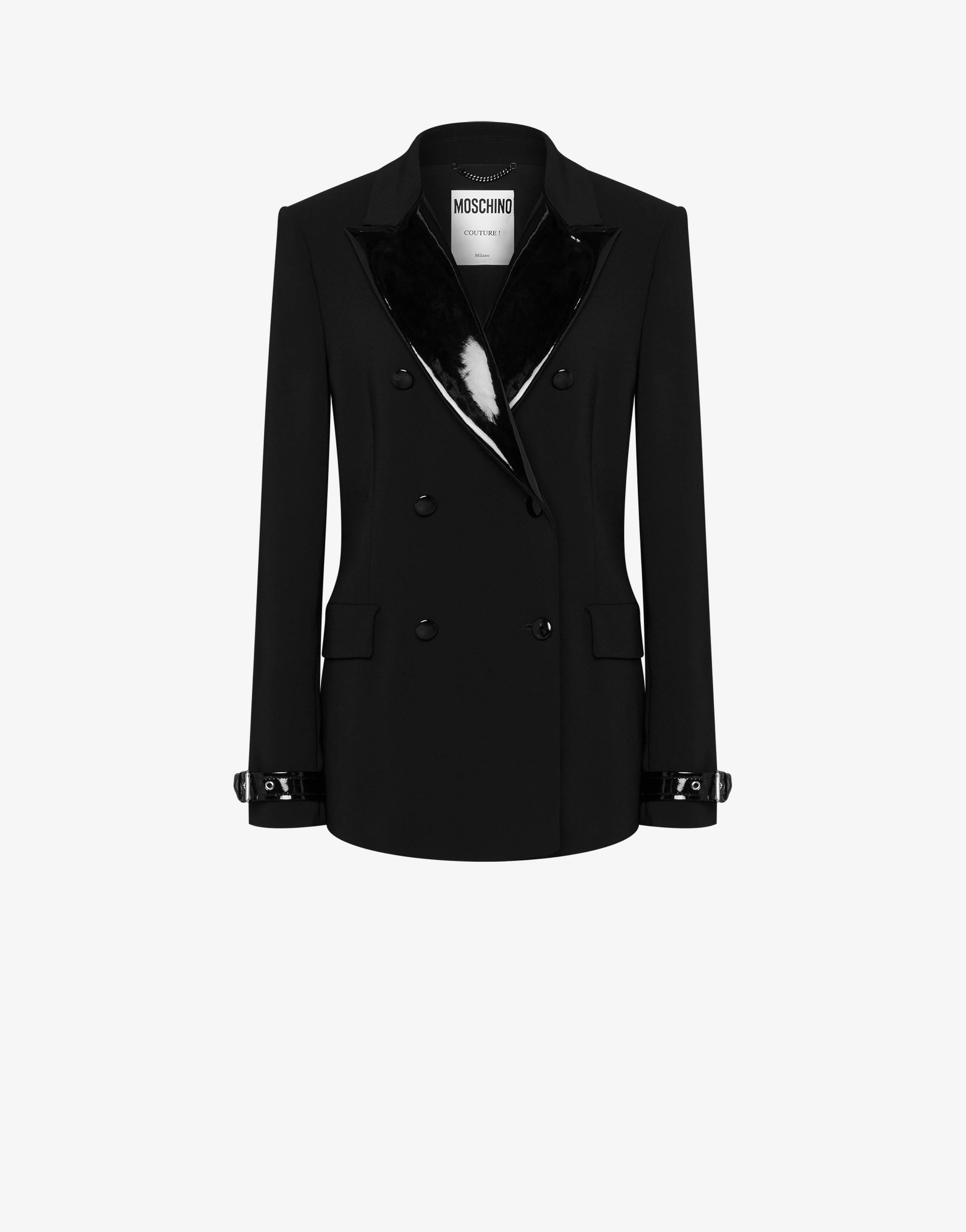 BONDAGE BUCKLE CADY STRETCH JACKET - 1