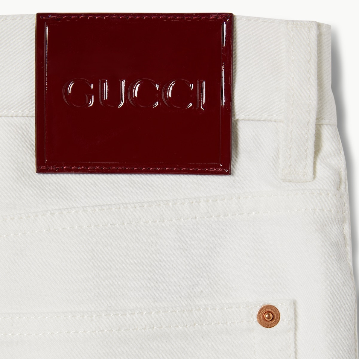 Cotton selvedge denim pant - 6