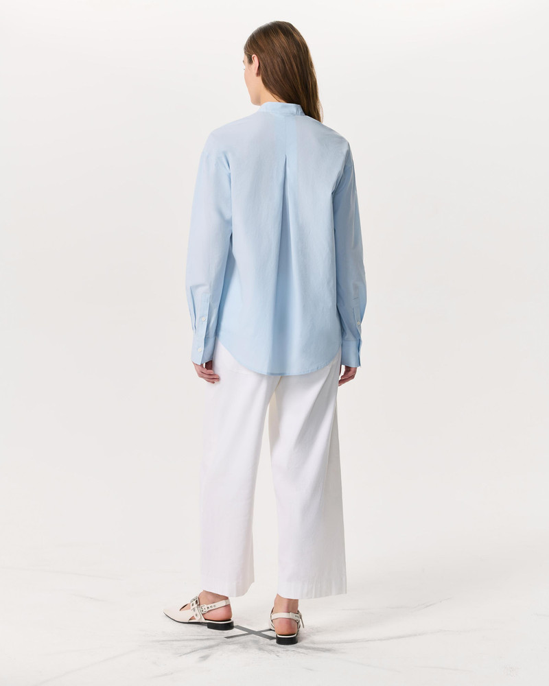 Ainsley Lace-Trim Poplin Shirt 5