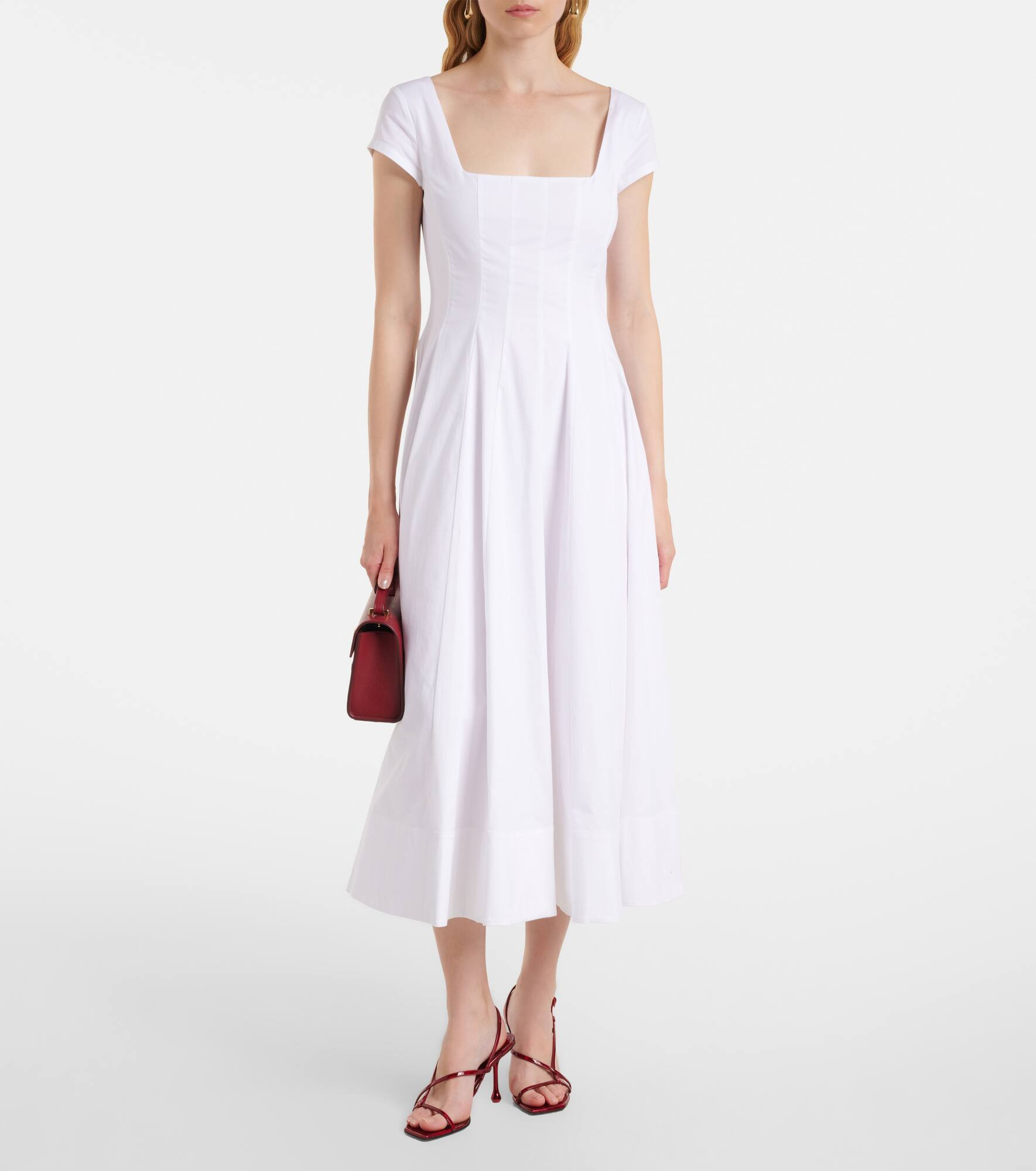 Wells pleated midi dress - 2