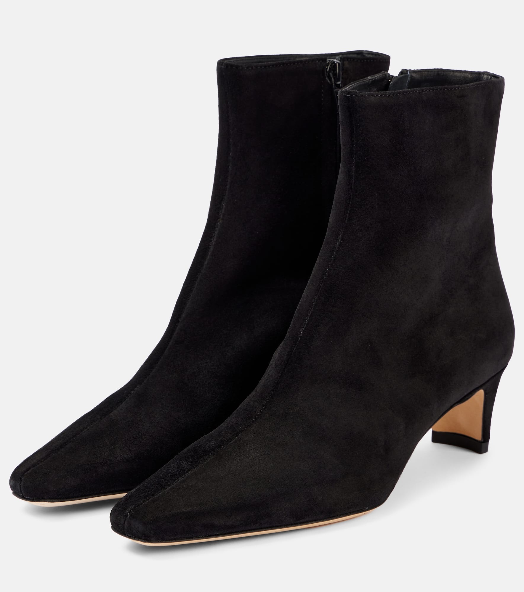 Wally 55 suede ankle boots - 4