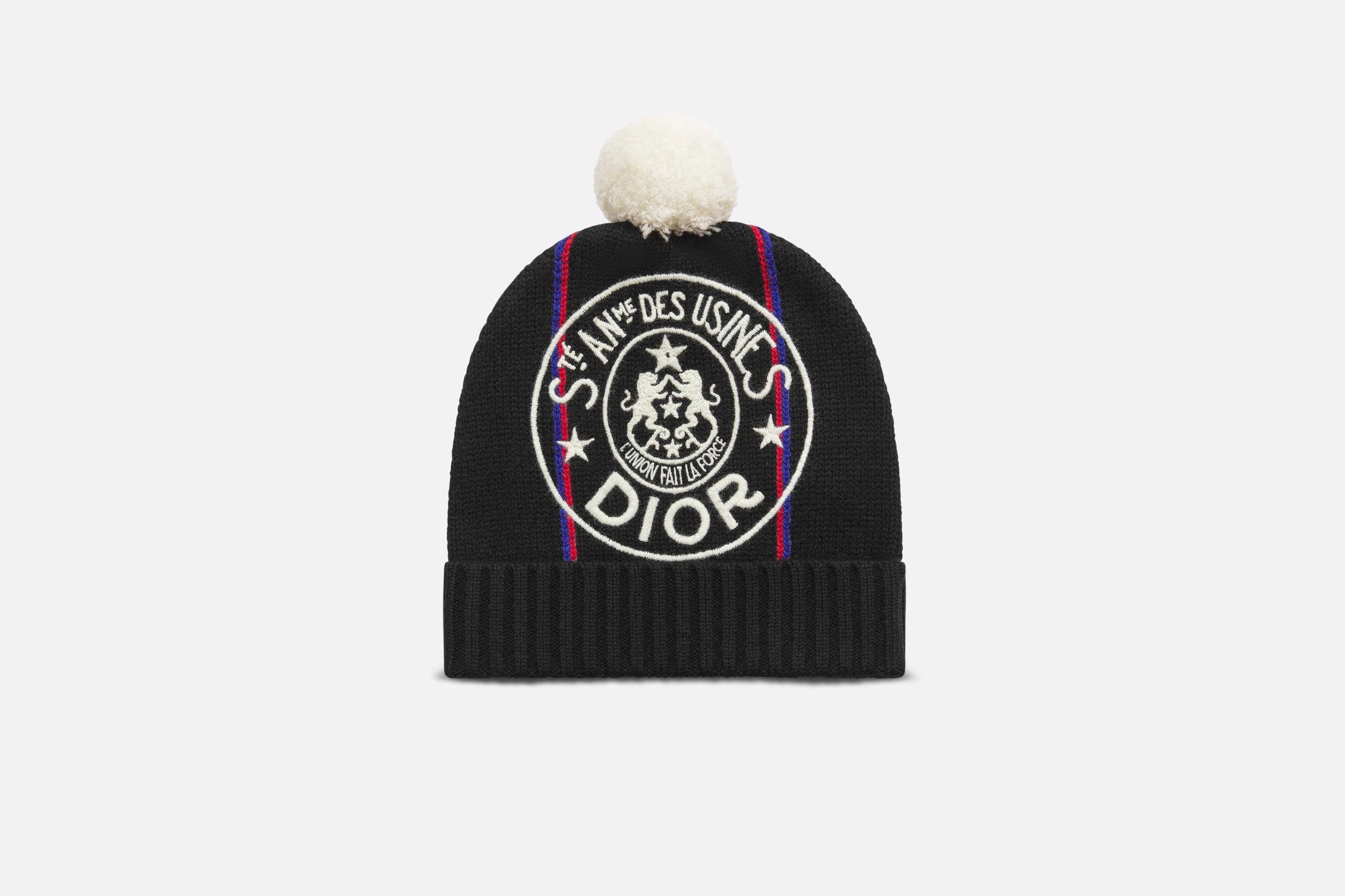 Dior Union Pompom Beanie - 1