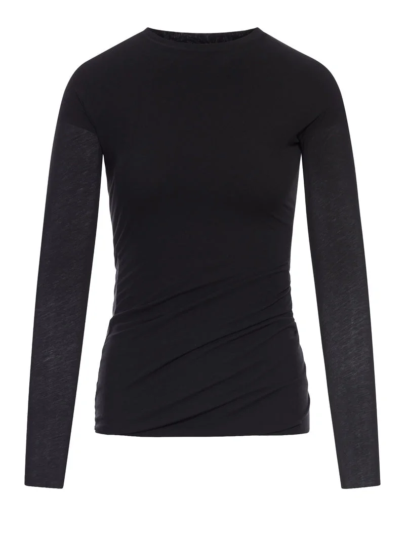 Jil Sander Women Double Layer Long Sleeved Shirt - 1